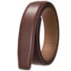 JMT-299210 Automatic Buckle Two-Layer Leather Belt for Men