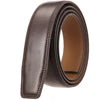 JMT-299210 Automatic Buckle Two-Layer Leather Belt for Men