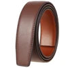 JMT-299210 Automatic Buckle Two-Layer Leather Belt for Men