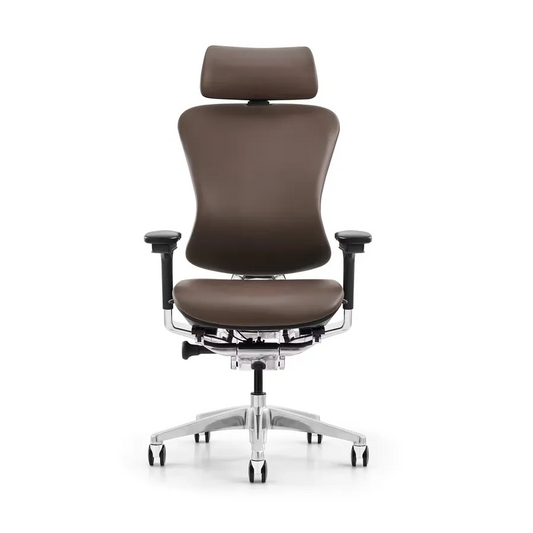 JMT-299210 Ergonomic High Back Genuine Leather Office Executive Swivel Chair