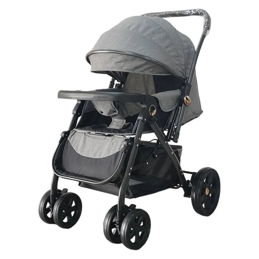 JMT-299466 Convertible Baby Stroller with Extra Basket and Bassinet for Newborns