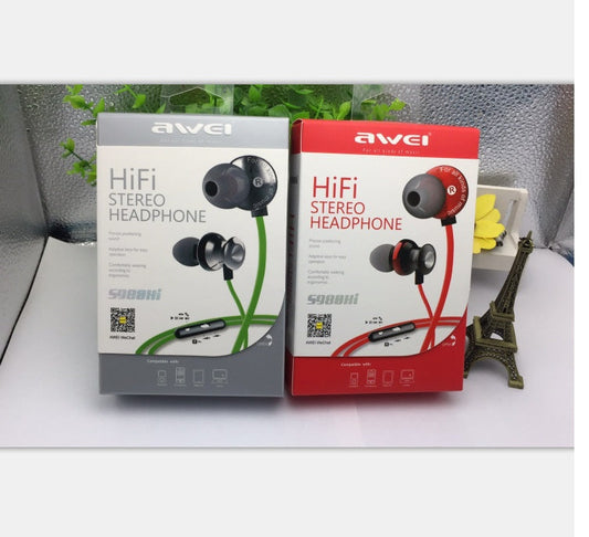 JMT-299786 Stylish S980HI In-Ear Wired Headphones for Music and Voice with Noise Cancellation