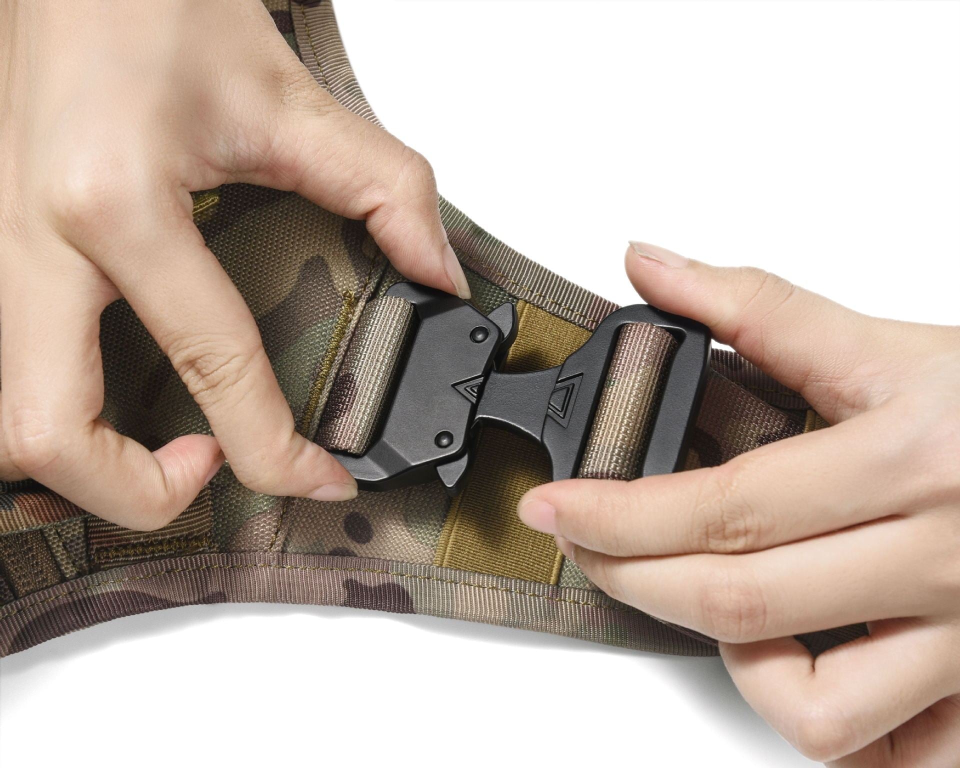 JMT-299786 Tactical Dog Vest for Medium to Large Dogs - Quick Release Chest Strap with Collar and Traction Rope Set