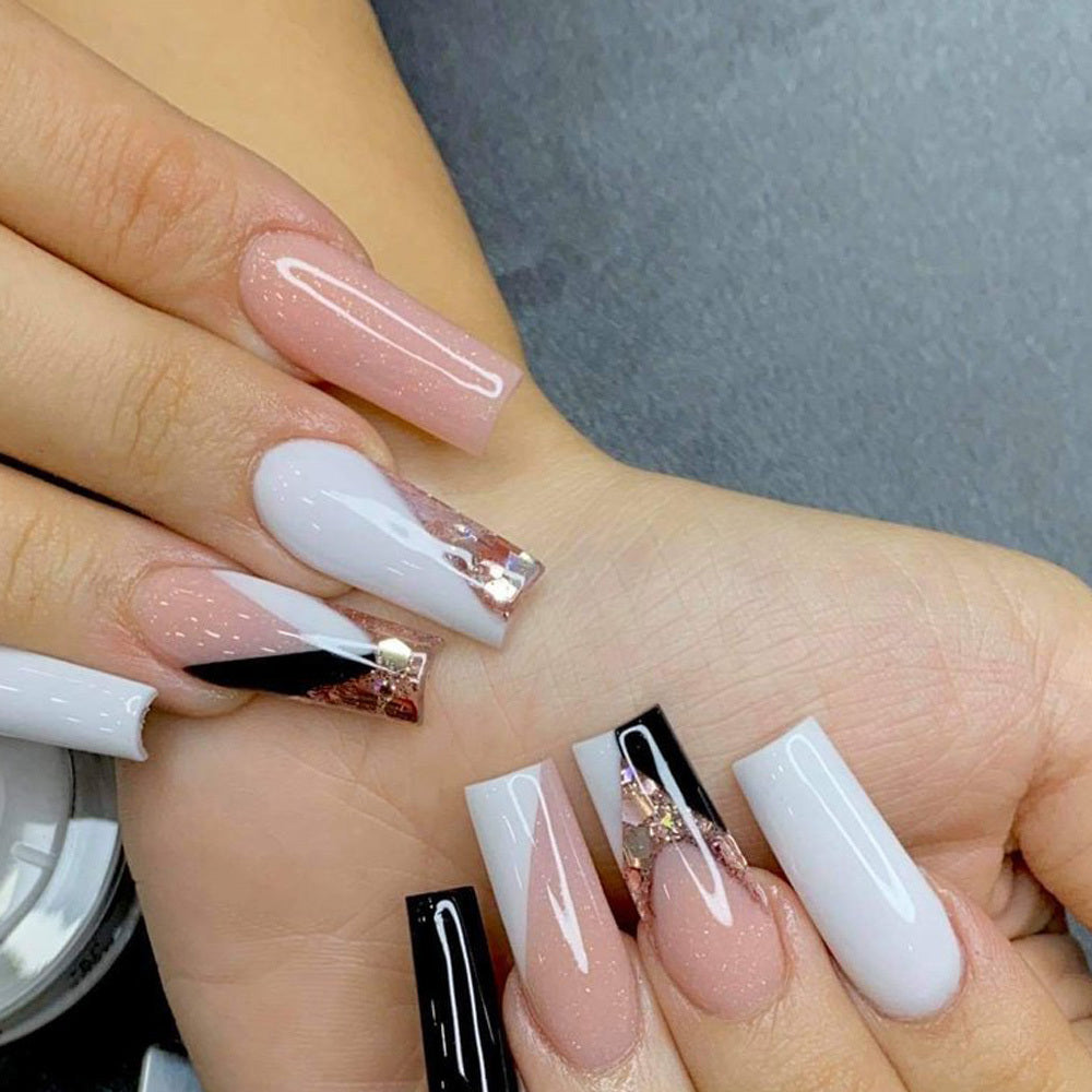 JMT-299914 V-Shaped Edge Trimmer for French Nail Art - Metal Nail Tool in Various Colors