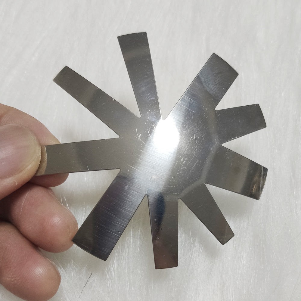 JMT-299914 V-Shaped Edge Trimmer for French Nail Art - Metal Nail Tool in Various Colors