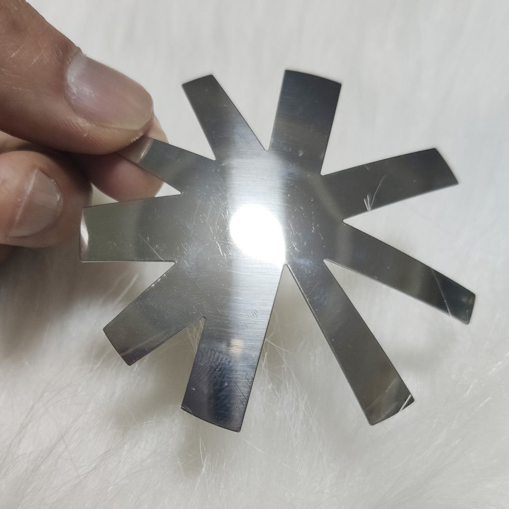 JMT-299914 V-Shaped Edge Trimmer for French Nail Art - Metal Nail Tool in Various Colors