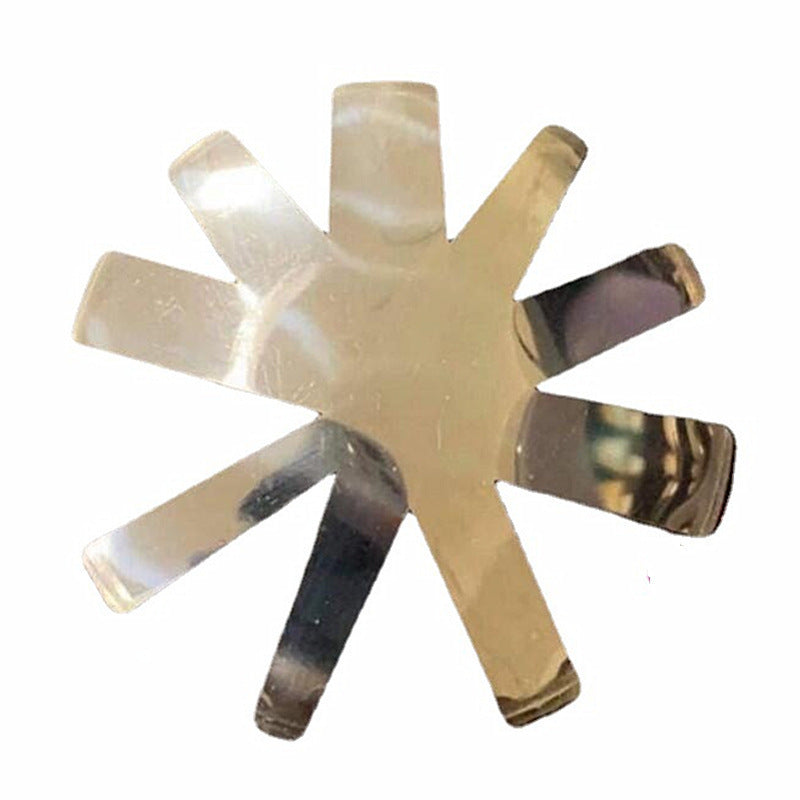 JMT-299914 V-Shaped Edge Trimmer for French Nail Art - Metal Nail Tool in Various Colors