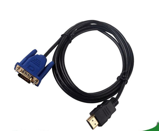 JMT-300938 1.8m HDMI to VGA Adapter Cable for Computers and Projectors
