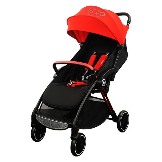 JMT-300938 Luxury Convertible High Landscape 3-in-1 Baby Stroller with Auto Folding Features