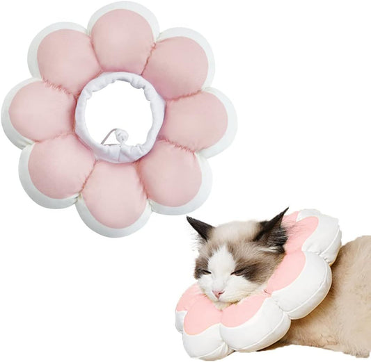 JMT-301258 Soft and Breathable Cat Recovery Cone Collar for Post-Surgery Comfort