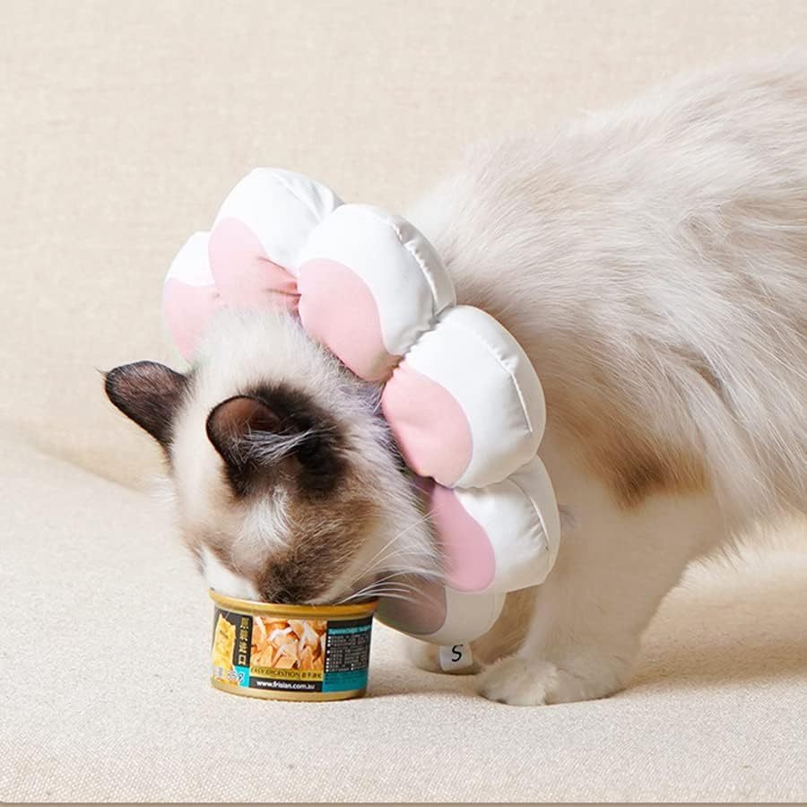 JMT-301258 Soft and Breathable Cat Recovery Cone Collar for Post-Surgery Comfort