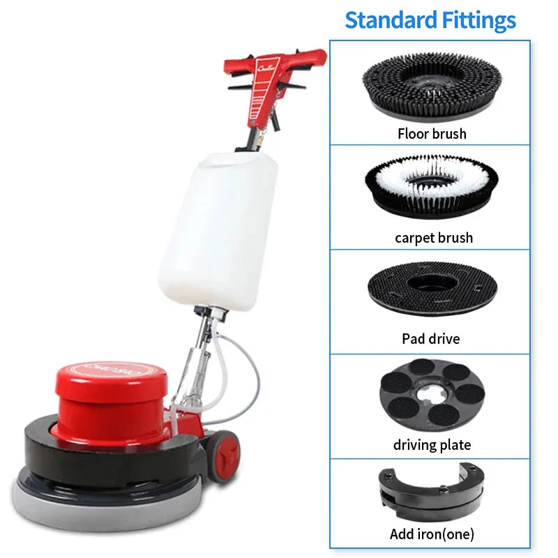 JMT-301386 High-Power Refurbished Marble Cement Floor Grinder for Polishing and Carpet Cleaning