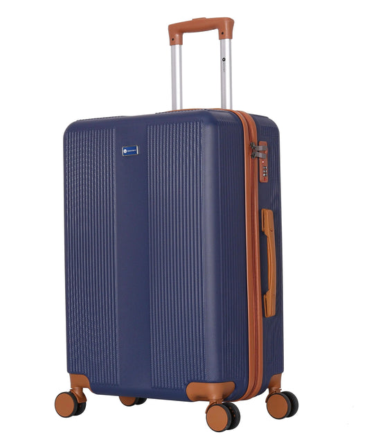 JMT-301642 2024 Colour Coordinated ABS Trolley Luggage Set - Stylish Roller Suitcases for Travel