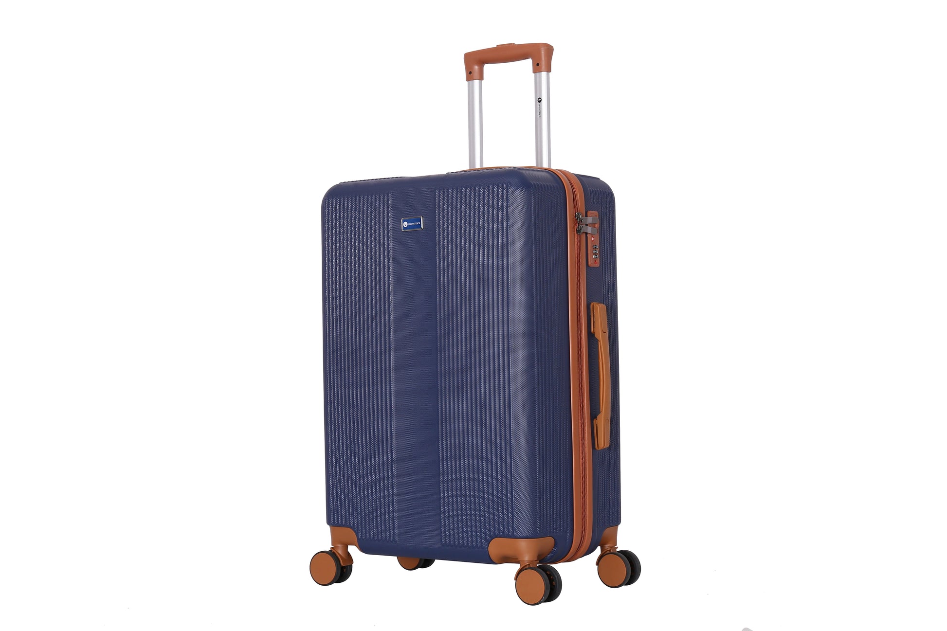 JMT-301642 2024 Colour Coordinated ABS Trolley Luggage Set - Stylish Roller Suitcases for Travel