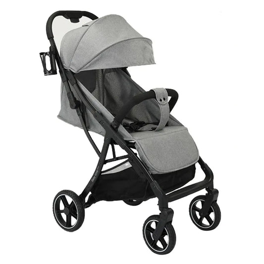 JMT-301898 Comfortable US Style Stroller with Adjustable Webbing for Sitting or Lying Down - Spacious 78CM Seat Cushion