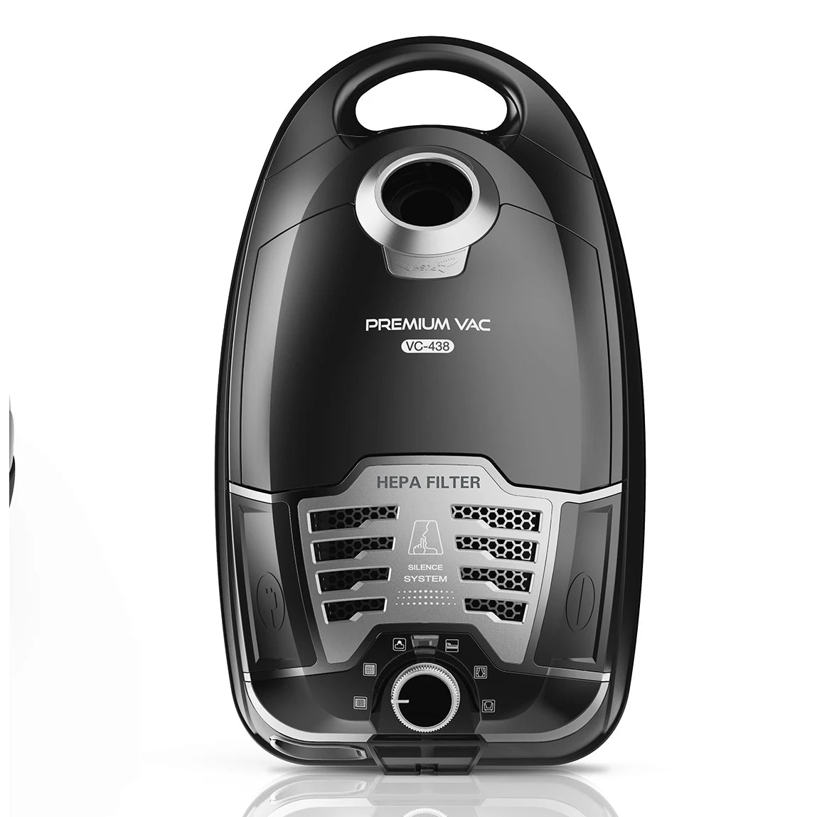 JMT-302218 2400W Silent Design Big Canister Vacuum Cleaner for Powerful Cleaning