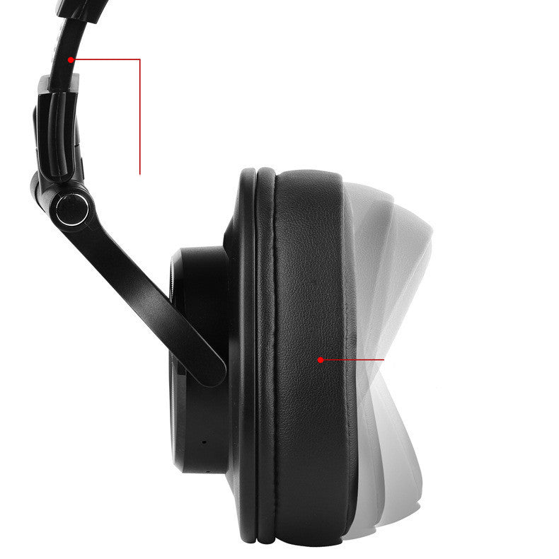 JMT-302410 Wireless Bluetooth Headset with 40mm Speaker, 950mA Battery, and Waterproof Storage Bag