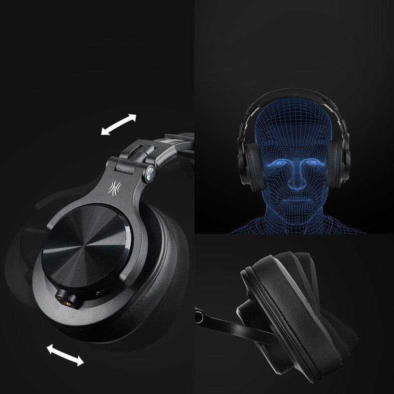 JMT-302410 Wireless Bluetooth Headset with 40mm Speaker, 950mA Battery, and Waterproof Storage Bag