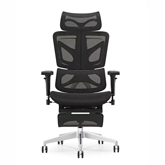 JMT-302666 Ergonomic High Back Office Chair with Modern Fabric Design and Swivel Functionality