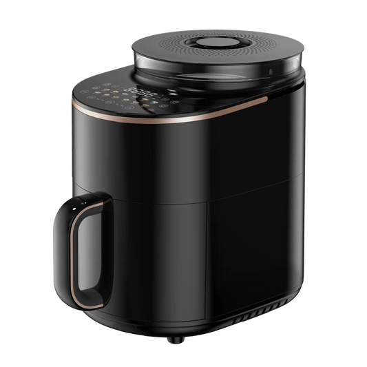 JMT-302666 Large Capacity 4.5L Steam Air Fryer with Visible Cooking Pot for Multifunctional Home and Commercial Use