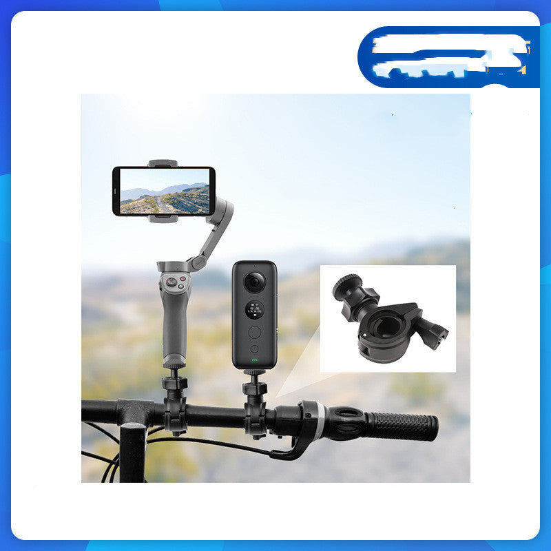 JMT-302922 Bicycle Camera Clip for Pipes 15-31mm - Black Accessory