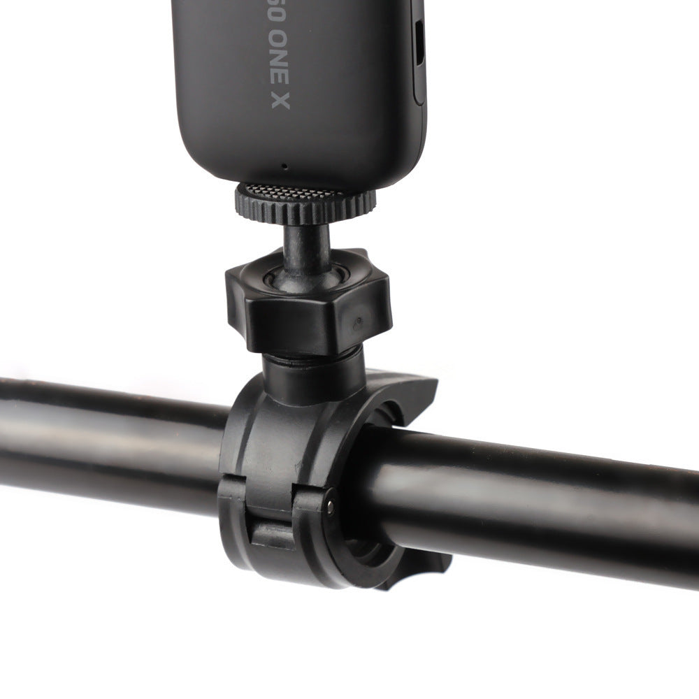 JMT-302922 Bicycle Camera Clip for Pipes 15-31mm - Black Accessory