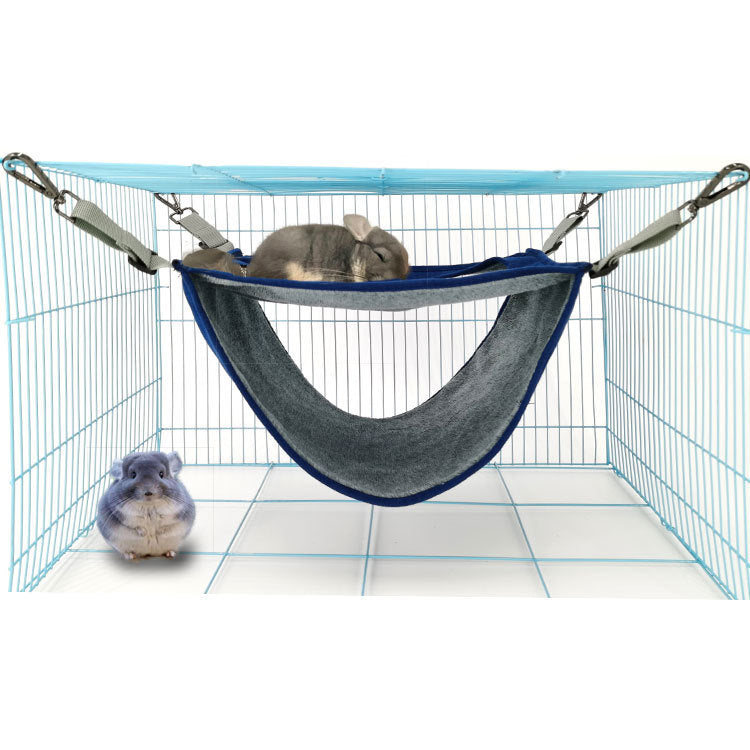 JMT-302922 Cozy Double-Layered Small Pet Hammock for Hamsters, Guinea Pigs, and More