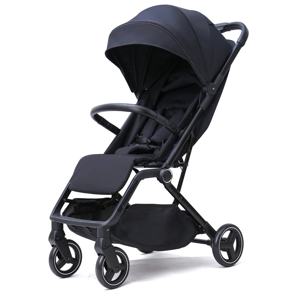 JMT-302922 Lightweight Foldable Aluminium Frame Luxury Baby Stroller Pushchair for Comfortable Baby Transport