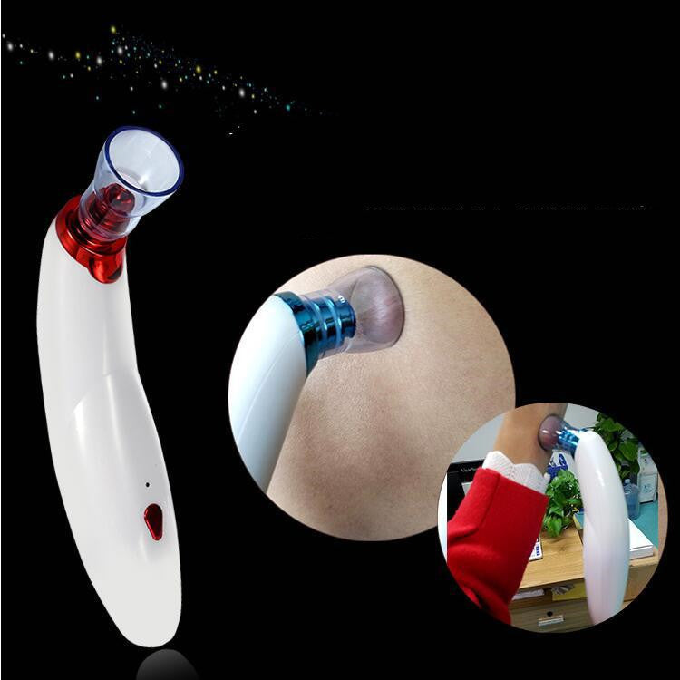 JMT-303050 Multifunctional Electric Blackhead Removal Device with 5 Beauty Heads and Rechargeable Battery