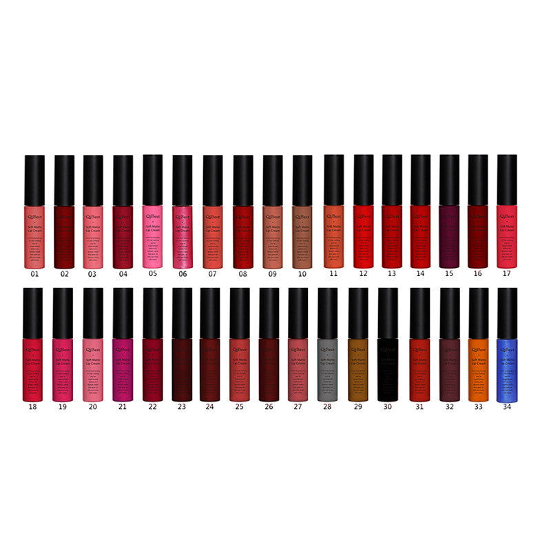 JMT-303178 Colorful Long-Lasting Lip Gloss - 34 Shades Available