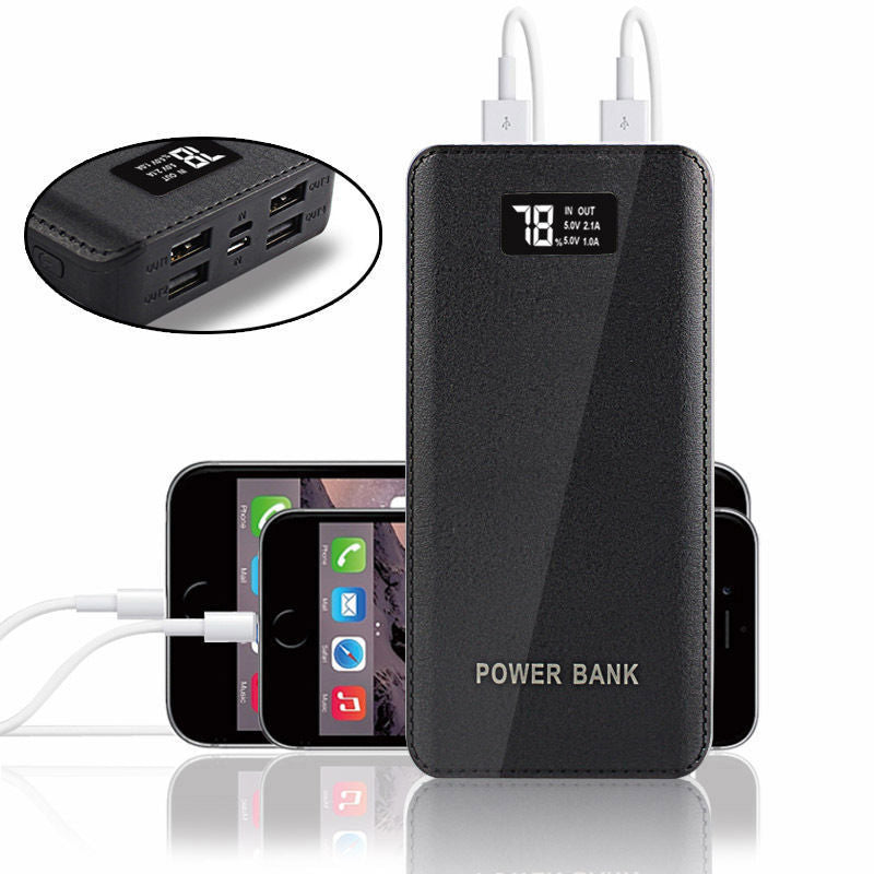 JMT-303242 20000mAh Multi-Port Power Bank with Liquid Lithium Ion Battery and Fast Charging Capability