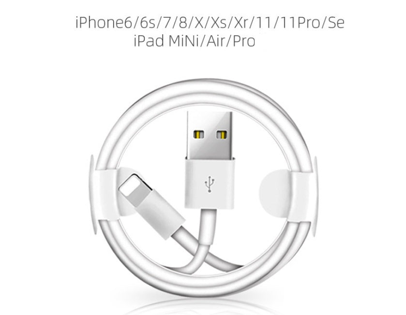JMT-303242 Apple Lightning Compatible Data Cable - Available in 1m & 2m Lengths