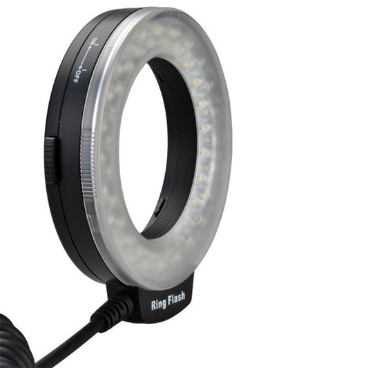 JMT-303434 LED Macro Ring Light for SLR Cameras, Model RF-550D, 5-15cm Effective Range, Adjustable Color Temperature 3000-1500K