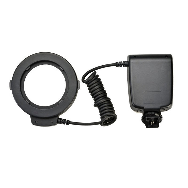 JMT-303434 LED Macro Ring Light for SLR Cameras, Model RF-550D, 5-15cm Effective Range, Adjustable Color Temperature 3000-1500K