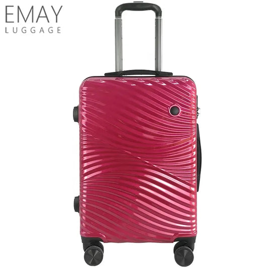 JMT-303626 Lightweight ABS PC Luggage with Spinner Wheels - Colourful Carry-on Suitcase