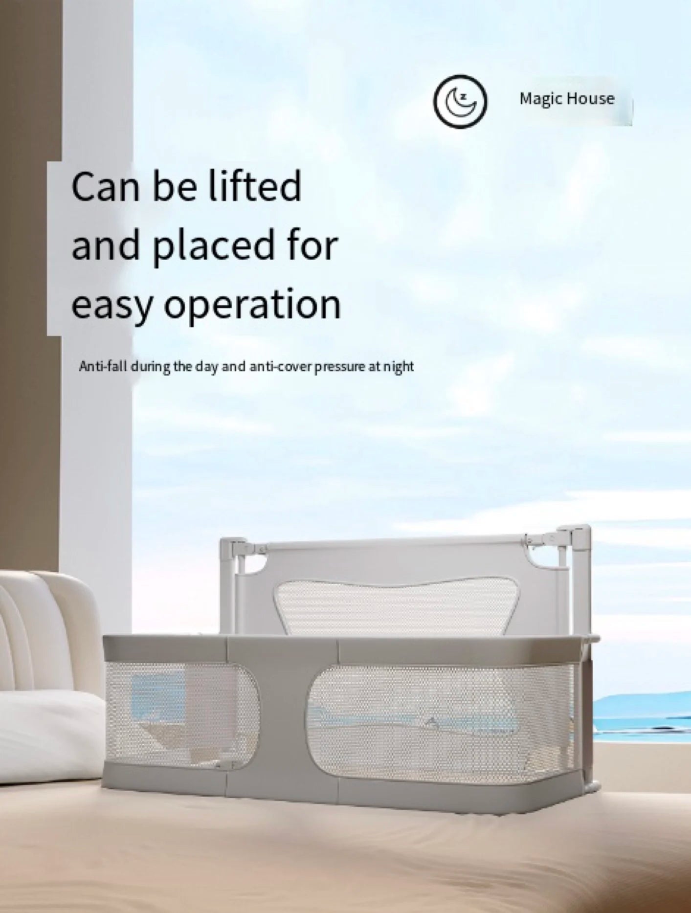 JMT-304010 Cotton Baby Crib Mattress Protector with Modern Design for Children's Comfort