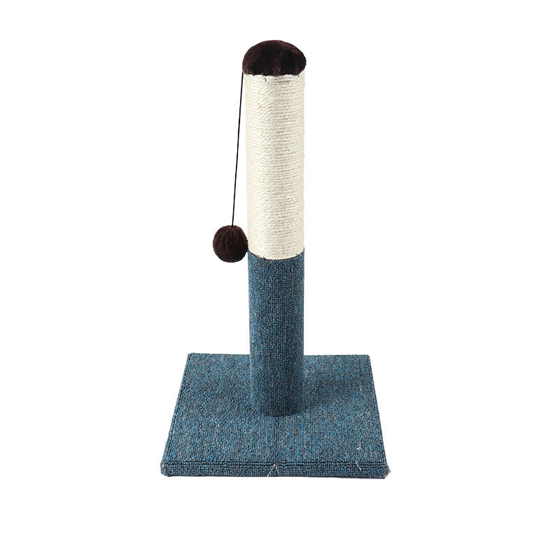 JMT-304074 Elegant Cat Climbing Pole with Plush and Sisal Material, 30x30x50 CM