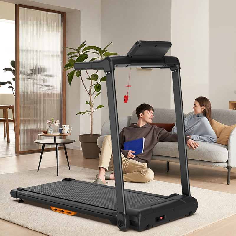JMT-304138 Compact Walking Mat Treadmill with LED Display, 265 LB Capacity for Home and Office Use