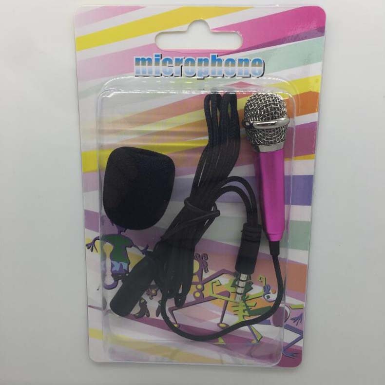 JMT-304394 Condenser Wired Microphone for Mobile Phones with 3.5mm Input - Model T3