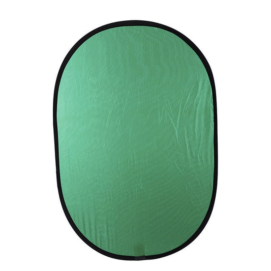 JMT-304586 Double-Sided Blue-Green Nylon Photography Background Board, 100 x 150CM, Portable with Carrying Bag