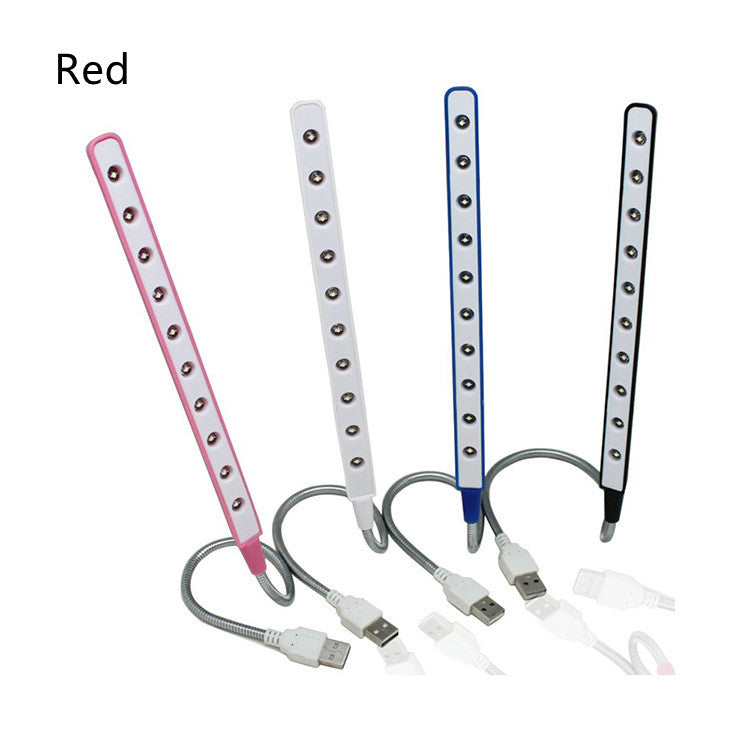 JMT-304714 Aluminum LED Notebook Keyboard Night Light with Adjustable Brightness