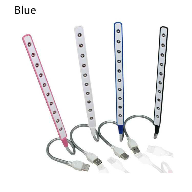 JMT-304714 Aluminum LED Notebook Keyboard Night Light with Adjustable Brightness