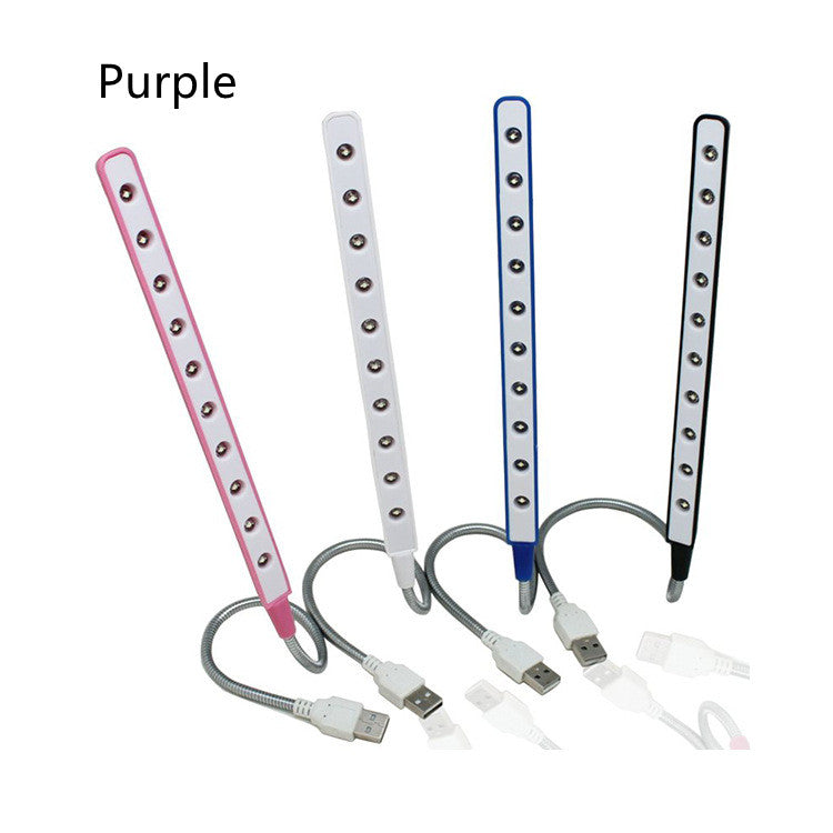 JMT-304714 Aluminum LED Notebook Keyboard Night Light with Adjustable Brightness