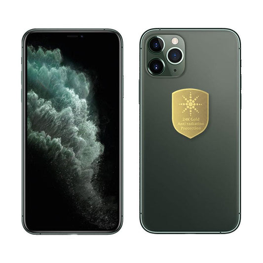 JMT-304906 JD Sunflower Mobile Phone Sticker - Metal Electroplated Design for Stylish Personalization