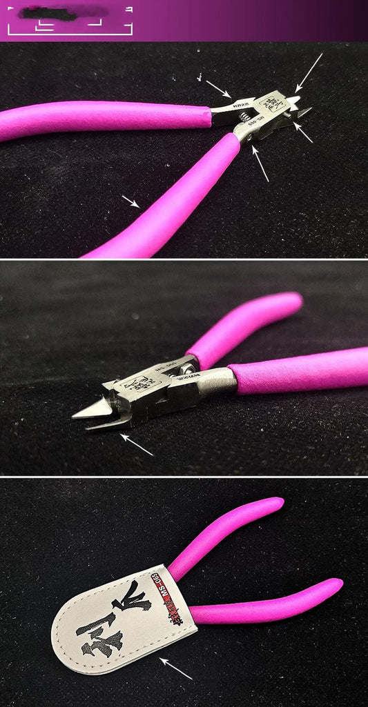 JMT-305098 Ultra-Thin Precision Cutting Pliers with Single Blade Nozzle