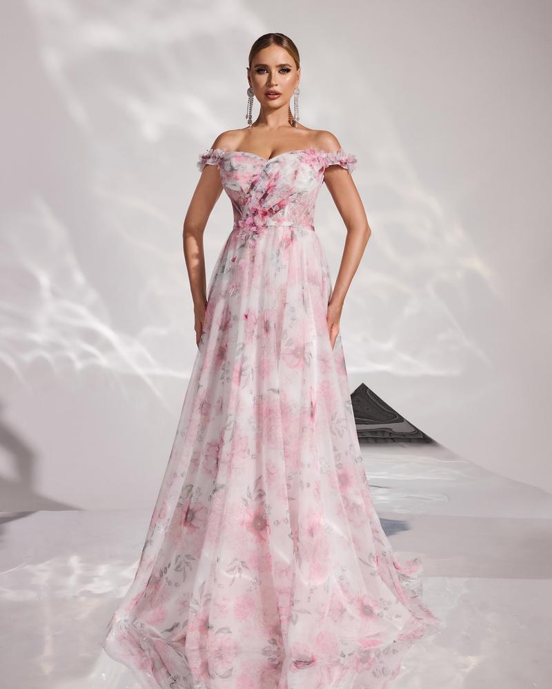 JMT-305290 Elegant Pink Women's Evening Gown with Classic Silhouette and Timeless Design
