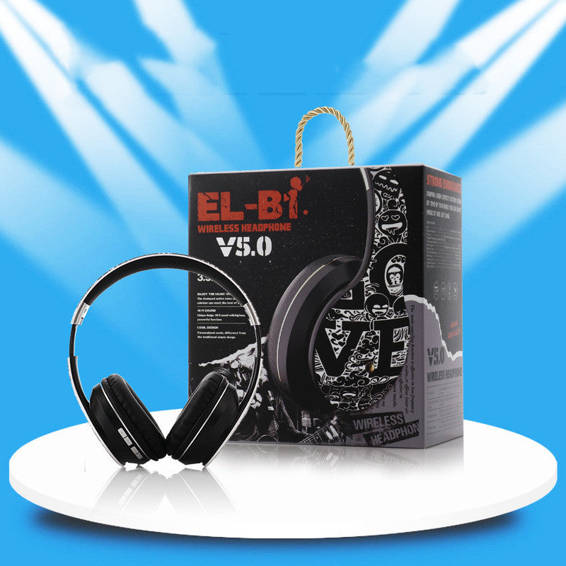 JMT-305354 Foldable and Retractable Bluetooth Headset with Stereo Sound and Graffiti Design