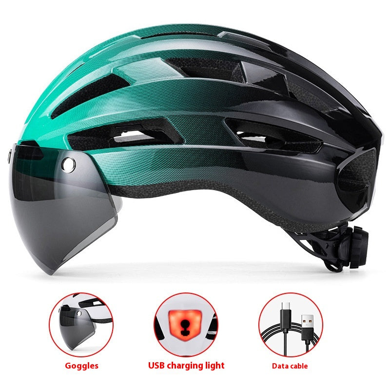JMT-305418 Color Changing Magnetic Suction Cycling Goggles for Unisex Mountain and Highway Use