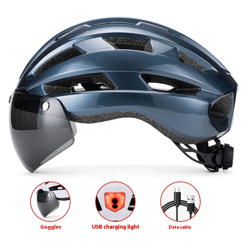 JMT-305418 Color Changing Magnetic Suction Cycling Goggles for Unisex Mountain and Highway Use