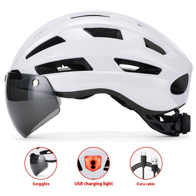 JMT-305418 Color Changing Magnetic Suction Cycling Goggles for Unisex Mountain and Highway Use